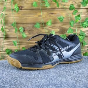 Nike Women's Multi Court 10 Sneaker Black Synthetic Sz 8 Medium Gently Used 2025